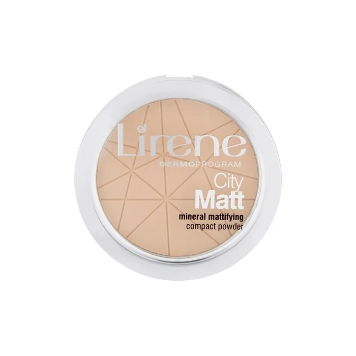Lirene City Matt Mineral Mattifying Compact Powder 01 Transparent 9g