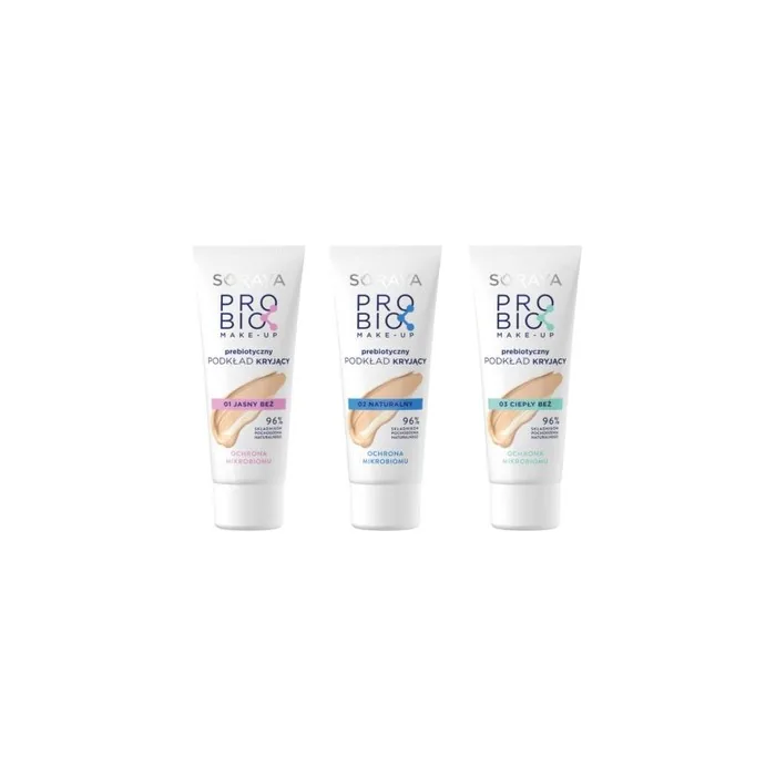 Soraya Probio Covering Fluid Prebiotic Foundation with Microbiome Protection
