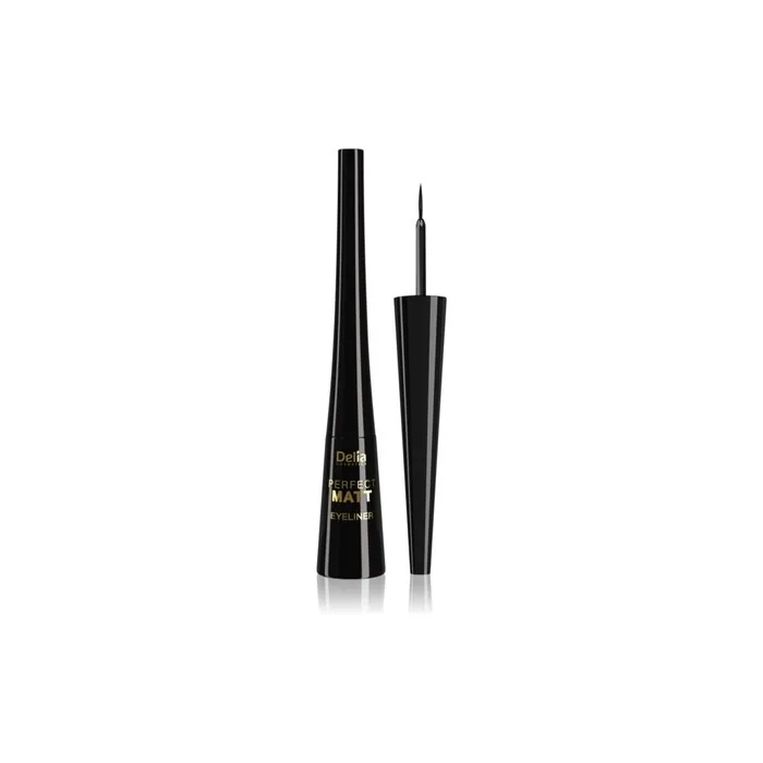 Delia Cosmetics Shape Master Eyeliner Perfect Matte Black 4ml