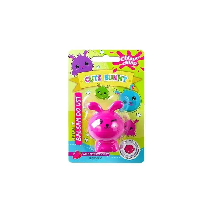 Chlapu Chlap Cute Bunny Lip Balm Strawberry