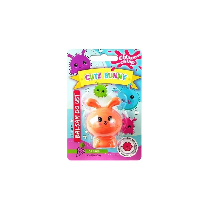 Chlapu Chlap Cute Bunny Lip Balm Grape