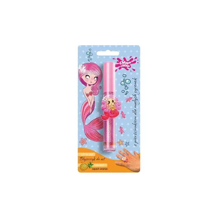 Chlapu Chlap Lip Gloss With Ring Pineapple 1 Piece