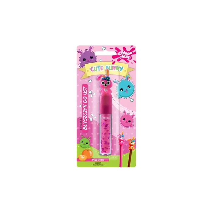 Chlapu Chlap Cute Bunny Lip Gloss Mandarin