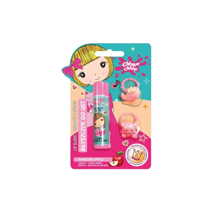 Chlapu Chlap Lip Gloss Rings Heavenly Apple 1 Pack