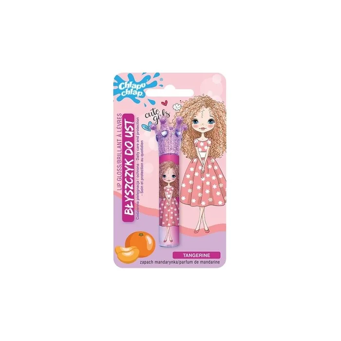 Chlapu Chlap Lip Gloss With Crown Mandarin 18 Ml