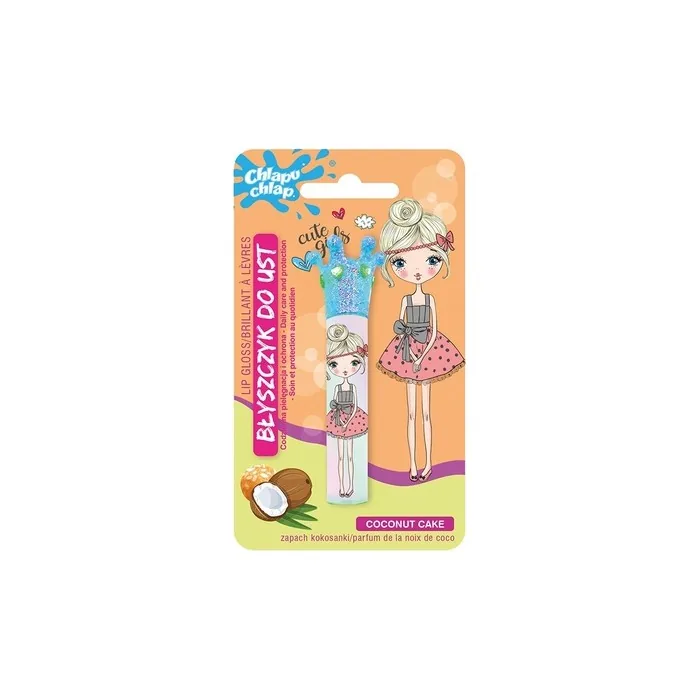 Chlapu Chlap Lip Gloss With Crown Coconut 18 Ml