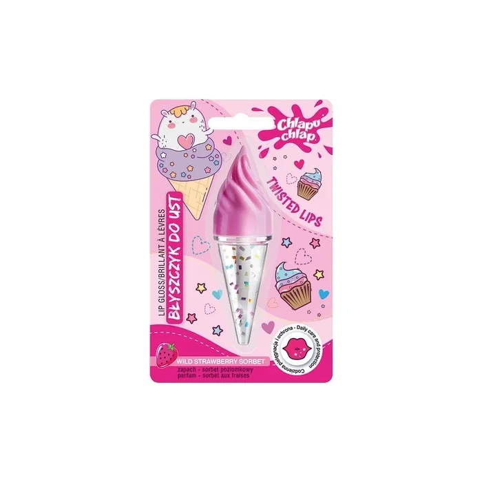 Chlapu Chlap Lip Gloss Cone Strawberry Sorbet 45ml