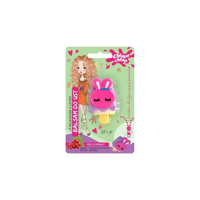 Chlapu Chlap Lip Balm With Keychain Red Currant