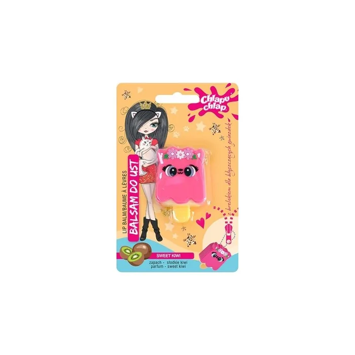 Chlapu Chlap Lip Balm With Keychain Sweet Kiwi