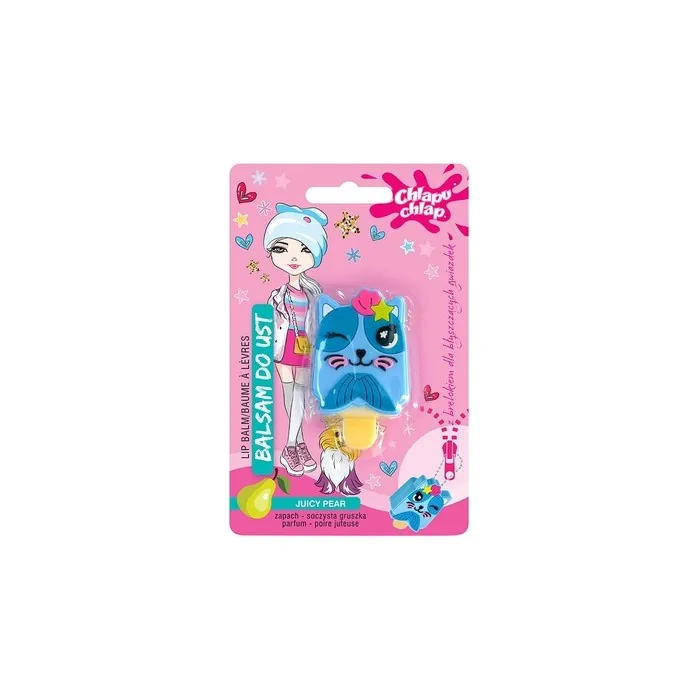 Chlapu Chlap Lip Balm With Keychain Juicy Pear