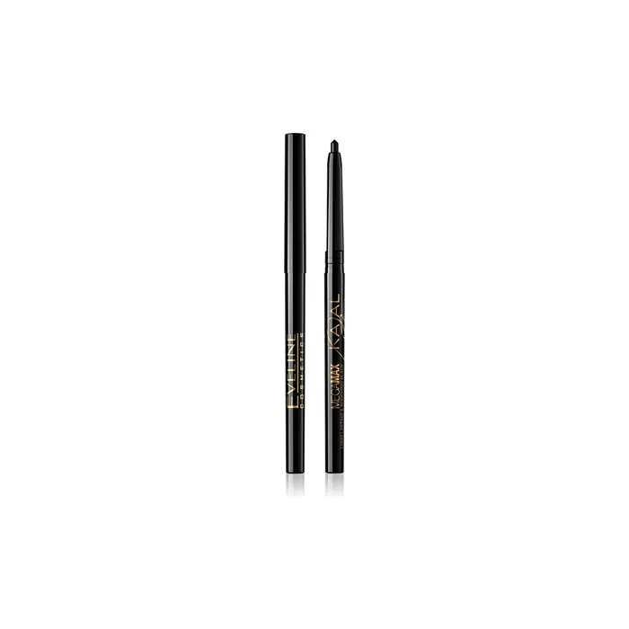 Eveline Mega Max Long Lasting & Shocking Colour Kajal Eye Pencil Black