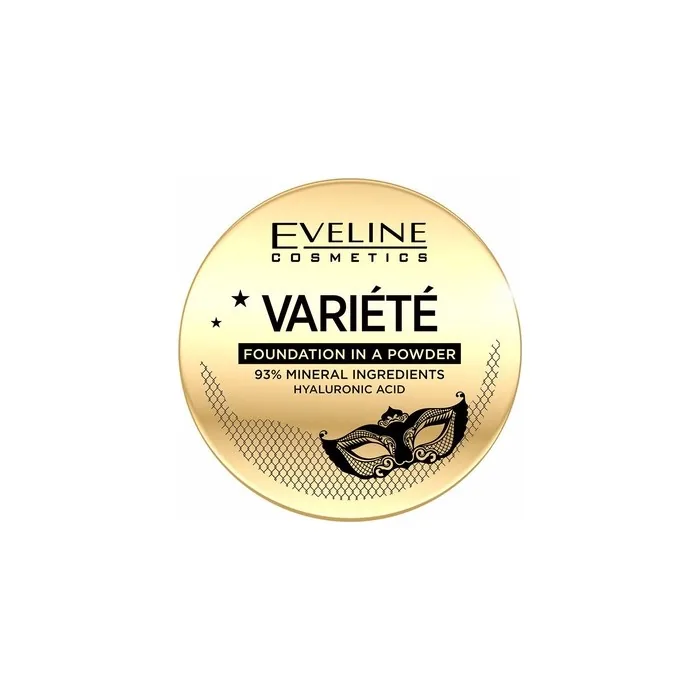 Mineral Powder Foundation 02 by Variete - Lightweight Formula with 93% Mineral Ingredients