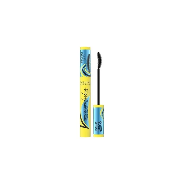 Waterproof Volume-Boosting Mascara by Viva Full Lashes | Silicone Brush for Effortless Application | Long-Lasting, Clump-Free Formula