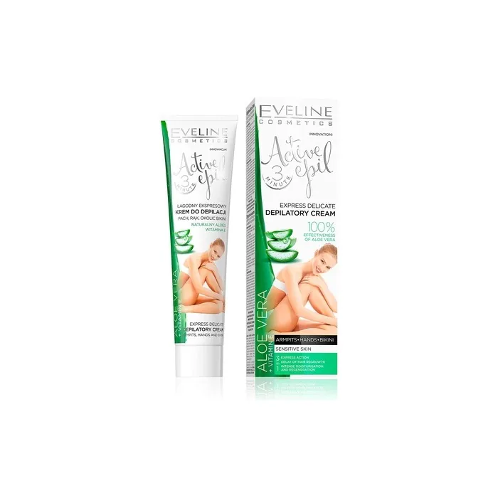 Eveline Cosmetics Hair Removal Cream For Legs, Arms, Underarm And Bikini Area