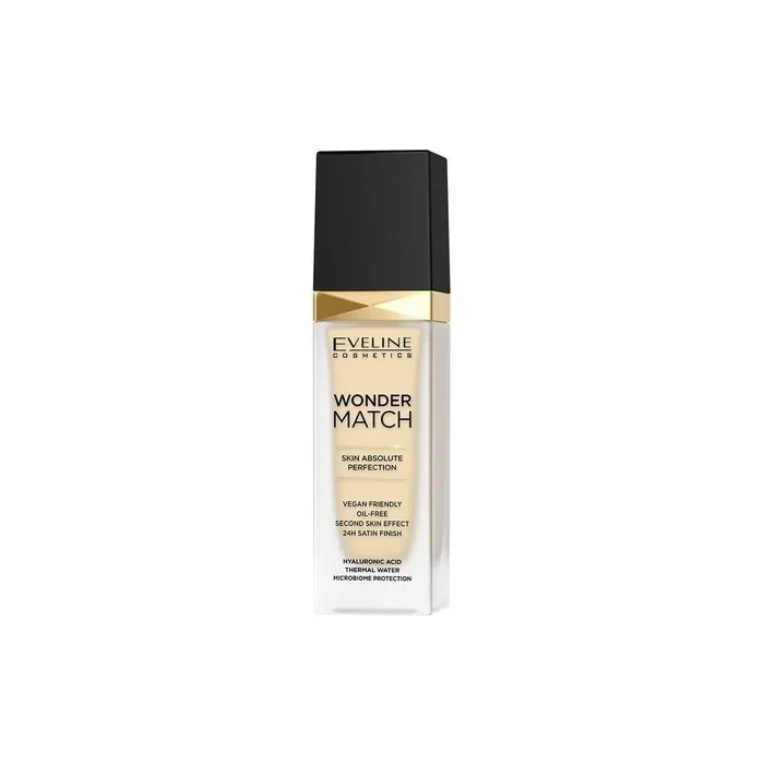 Eveline Cosmetics Wonder Match Liquid Foundation Moisturizing Makeup