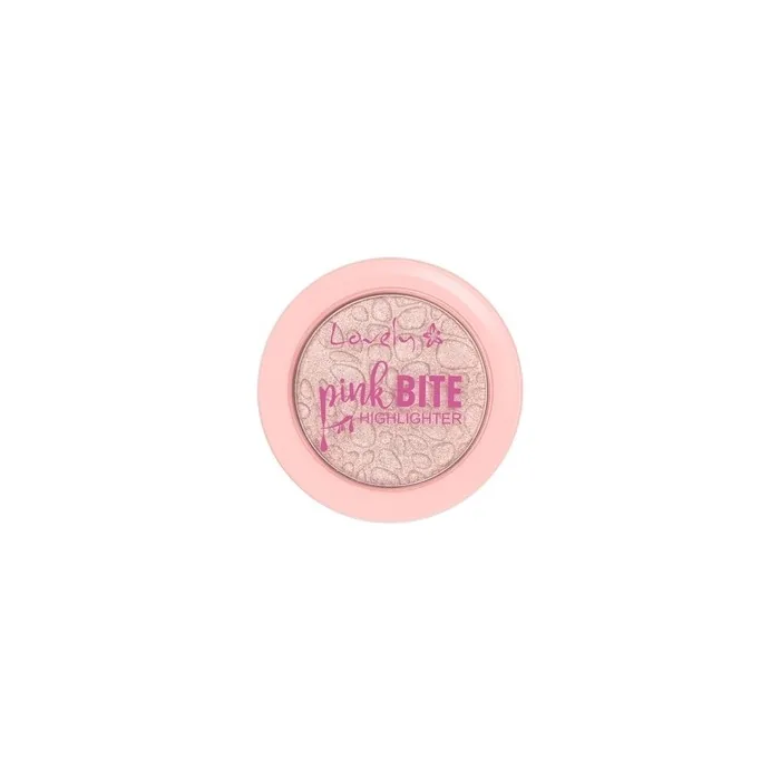 Lovely Glow Pink Bite Highlighter - A Radiant Face Highlighter In Pink Shade