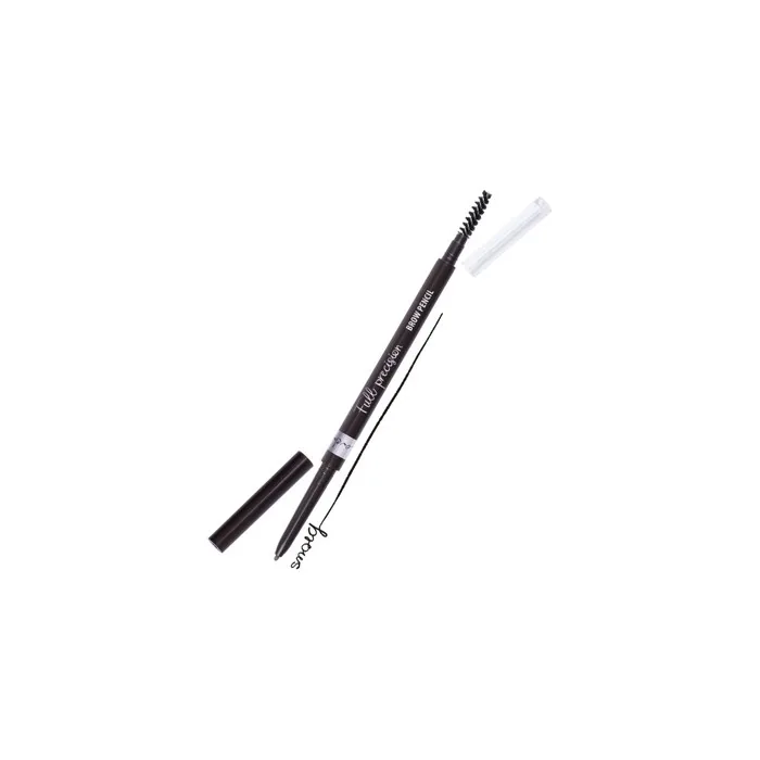 Lovely Full Precision Brown Pencil Eyebrow Pencil With Brush Dark Brown