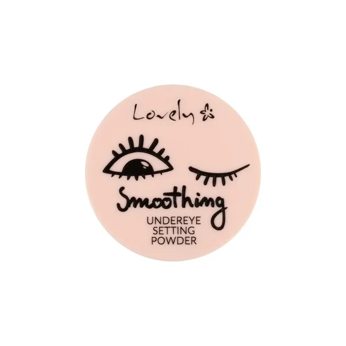 Lovely Under Eye Smoothing Setting Powder - Lightweight Loose Powder For Under Eyes, 3g