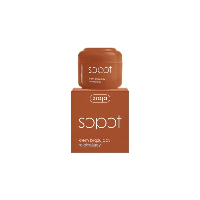 Ziaja Sopot Relaxing Bronzing Cream 50ml - A Soothing Cream For A Bronzed Glow