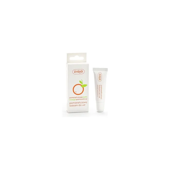 Ziaja Orange Lip Balm 10ml - Nourishing And Moisturizing Lip Care