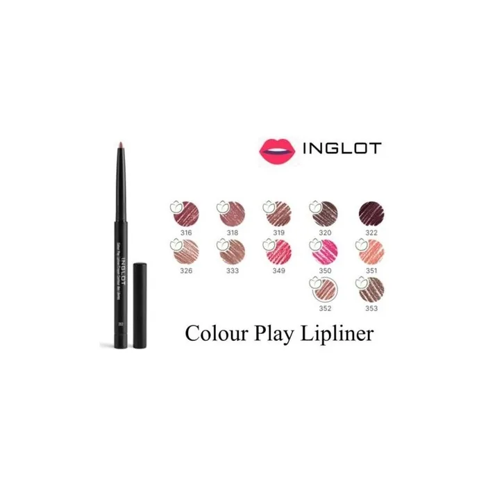 Colour Play Lipliner by Inglot with Integrated Sharpener