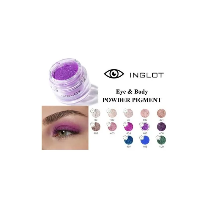 Inglot Powder Pigment Eye Shadow Makeup