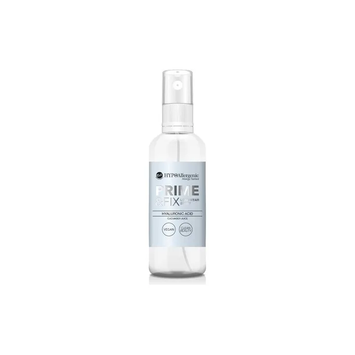 Bell HYPOAllergenic Prime & Fix Longwear Setting Spray with Hyaluronic Acid 50ml