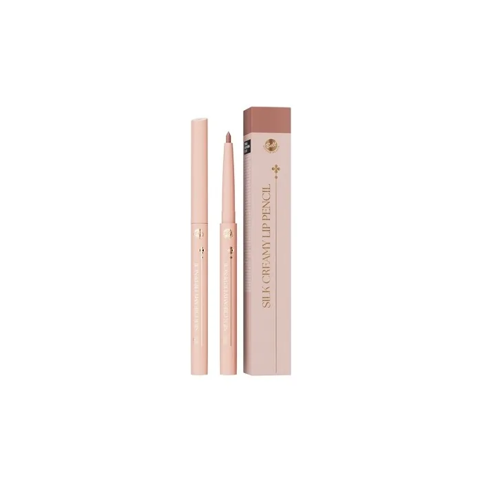 Bell Silk Creamy Lip Pencil Longlasting Lip Liner 01 Caramel 027g