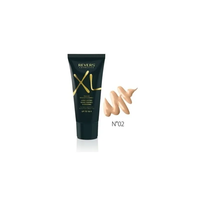 REVERS XL Natural Mineral Foundation 02 Beige 30ml
