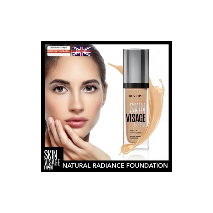Skin Visage Expert Natural Radiance Moisturizing & Smoothing Foundation 30ml UK