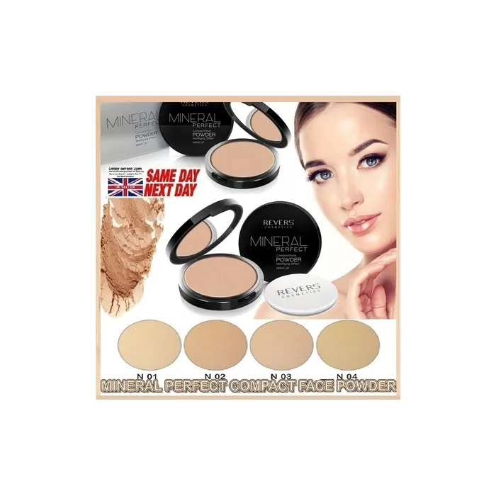 Pressed Mineral Face Powder with Matte Finish