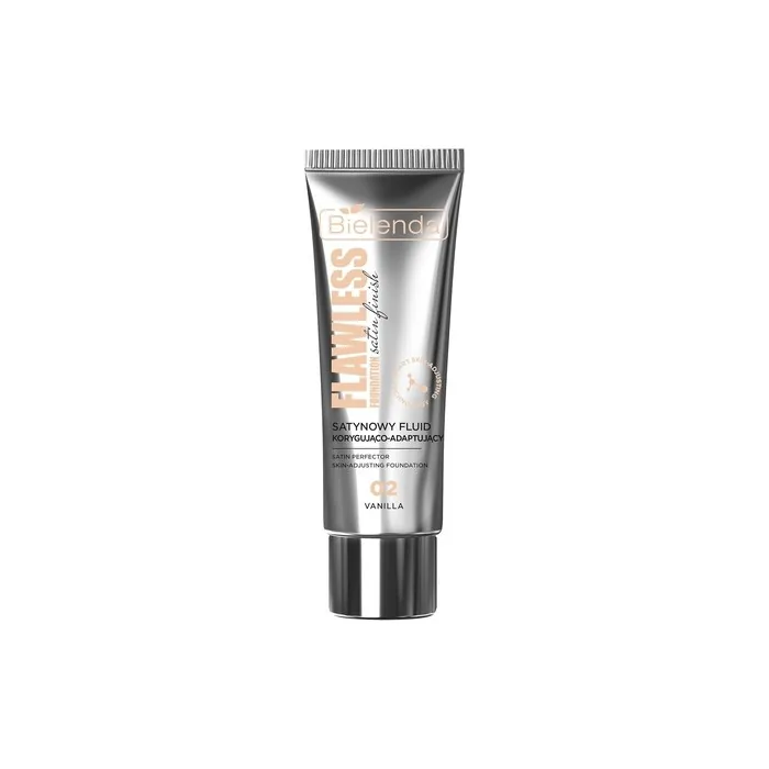 Bielenda Flawless Foundation Satin Correcting and Adapting Fluid 02 Vanilla