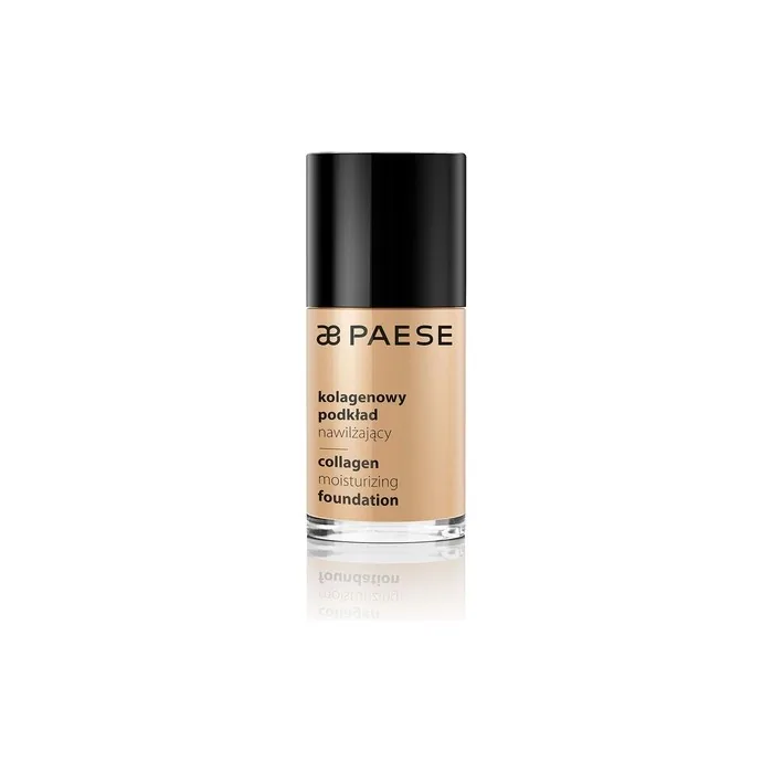 Paese Cosmetics 302n Beige Collagen Moisturizing Foundation Medium Coverage