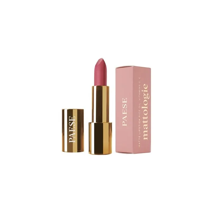 Paese Cosmetics 105 Peachy Nude Mattologie Matte Lipstick with Vitamins A C & E