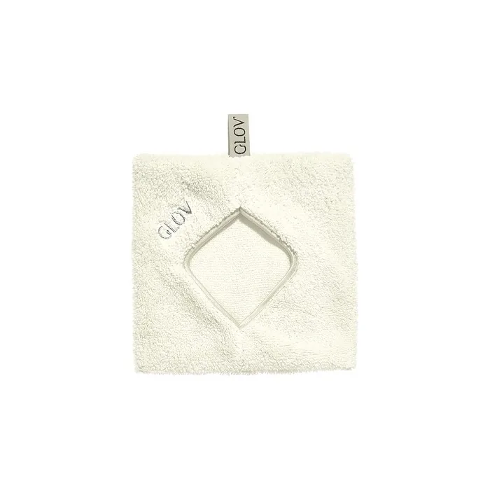 GLOV Makeup Remover Microfiber Cloth Hypoallergenic Reusable Washable Ivory