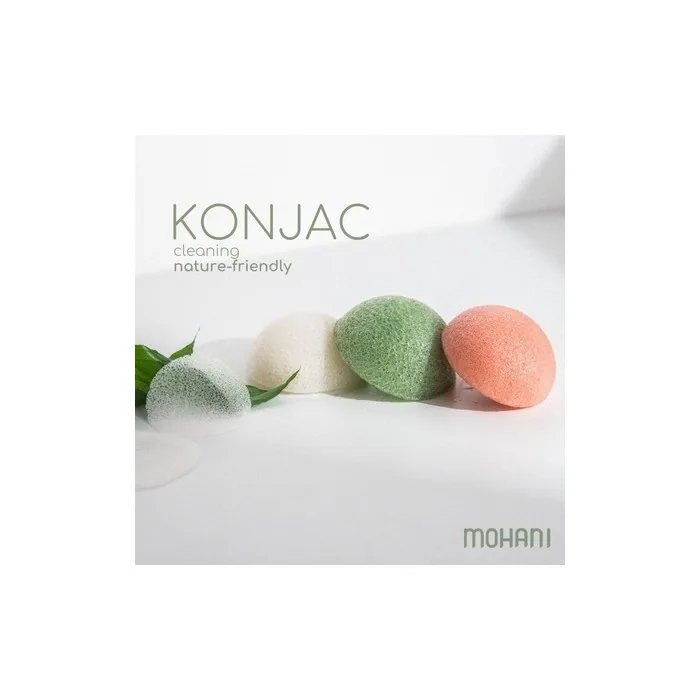 Mohani Konjac Facial Pads Effective Reusable Makeup Remover Pads