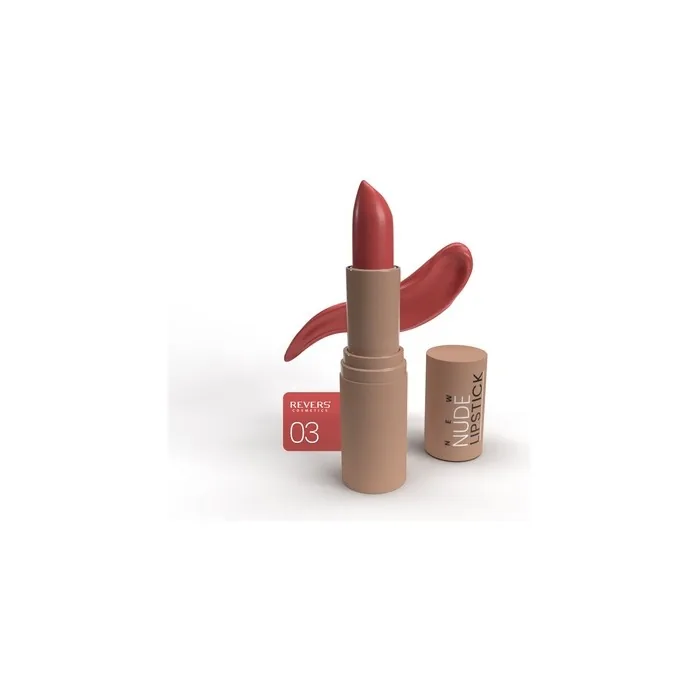 Revers Lip Stick New Nude Satin Lips 03 A Luxurious Satin Finish Lip Stick In A Nude Shade
