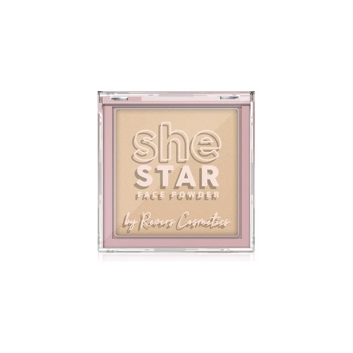 Revers Face Powder She Star Beige 3 10g