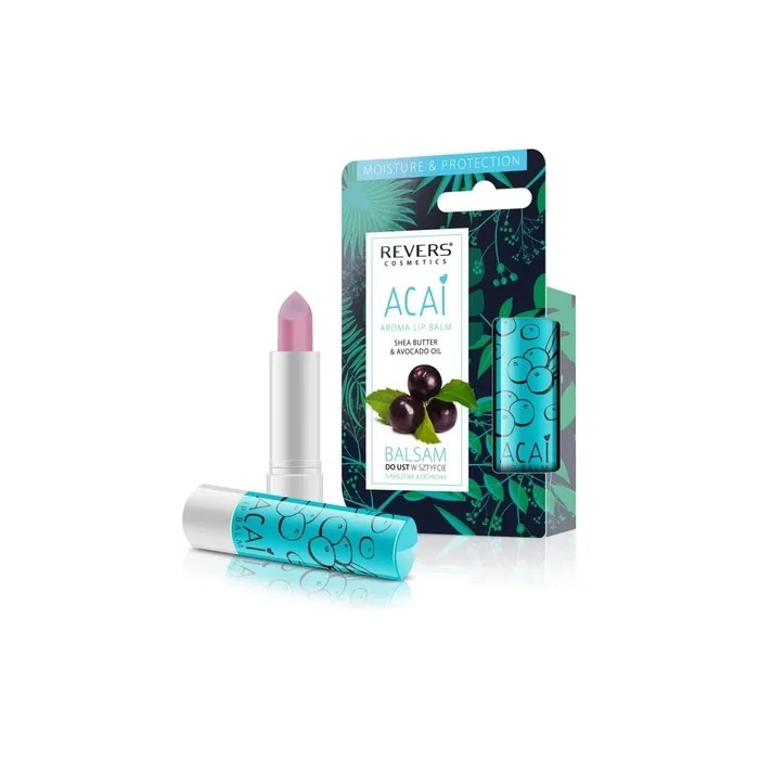 Revers Kiss Long Lasting Hydration Moisturizing Lip Balm Stick Acai