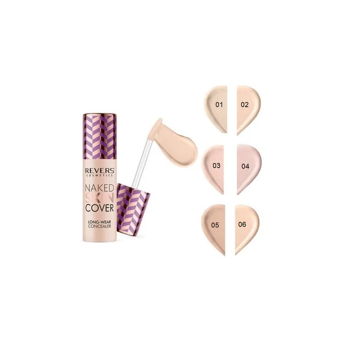 Revers Cosmetics Naked Skin Cover Long Wear Liquid Concealer