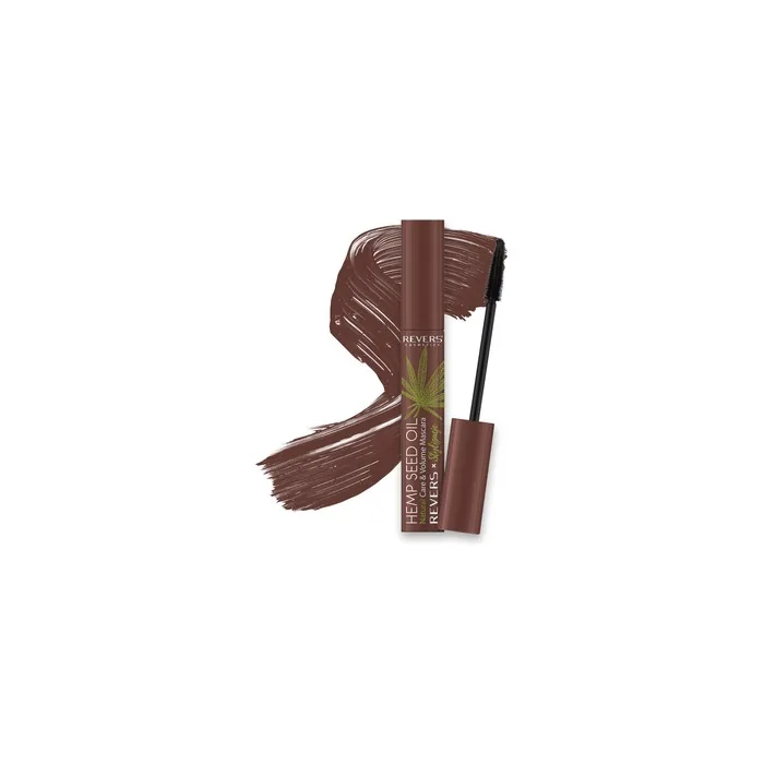 Revers Mascara Hemp Seed Oil Natural Care & Volume Brown 10ml