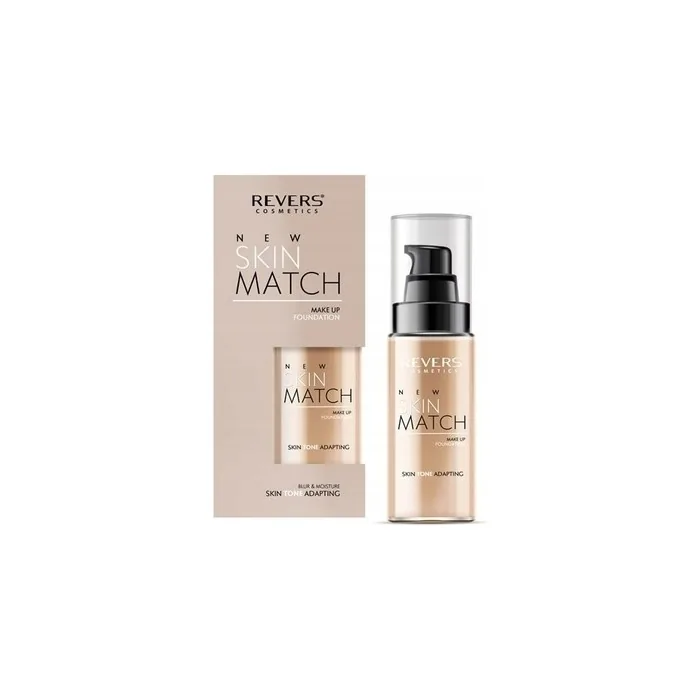 Revers Skin Matte Foundation Blur & Moisture Skin Tone Adapting 01