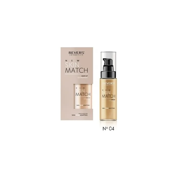Revers Skin Matte Foundation Blur & Moisture Skin Tone Adapting 04