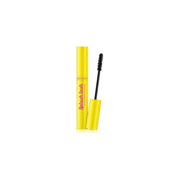 Revers Neon Mascara Waterproof Splash Lash 12ml Black Silicone Brush