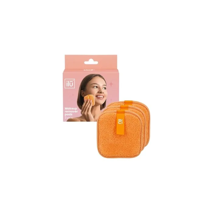 ilu Makeup Remover Pads Orange 3 Pack