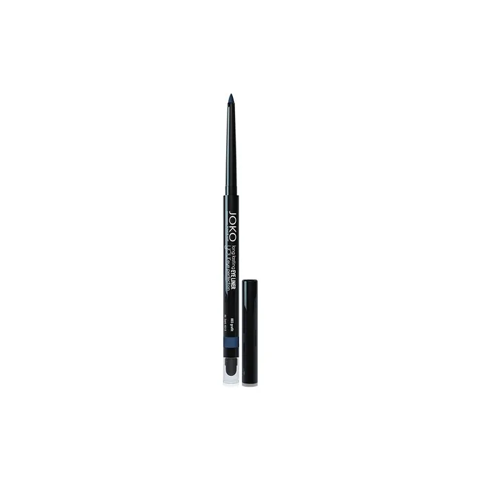 JOKO Long Lasting Eye Liner Automatic with Sharpener and Smudger 002 Dark Blue