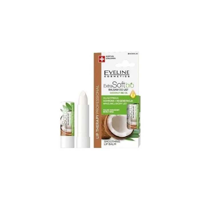 Eveline Professional Therapy Extra Soft Bio Protective Coconut Lip Balm 4g