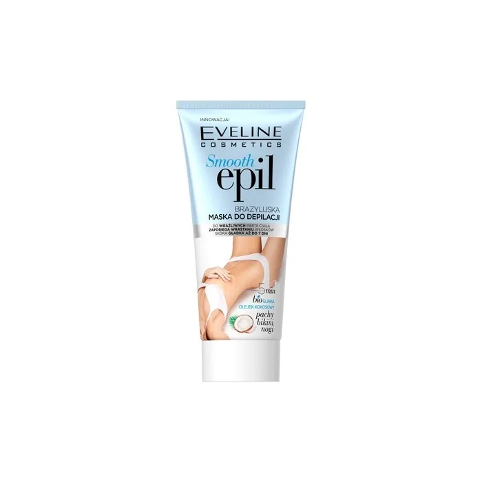 Eveline Smooth Epil Brazilian Hair Removal Mask For Legs, Bikini, And Underarms 175ml