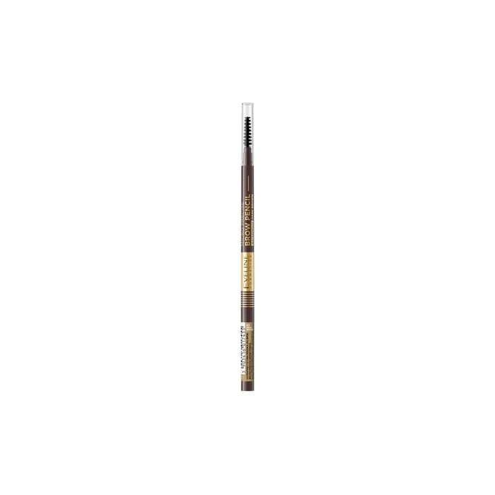 Eveline Micro Precise Eyebrow Pencil 03 Dark Brown - Perfect For Defining And Shaping Eyebrows