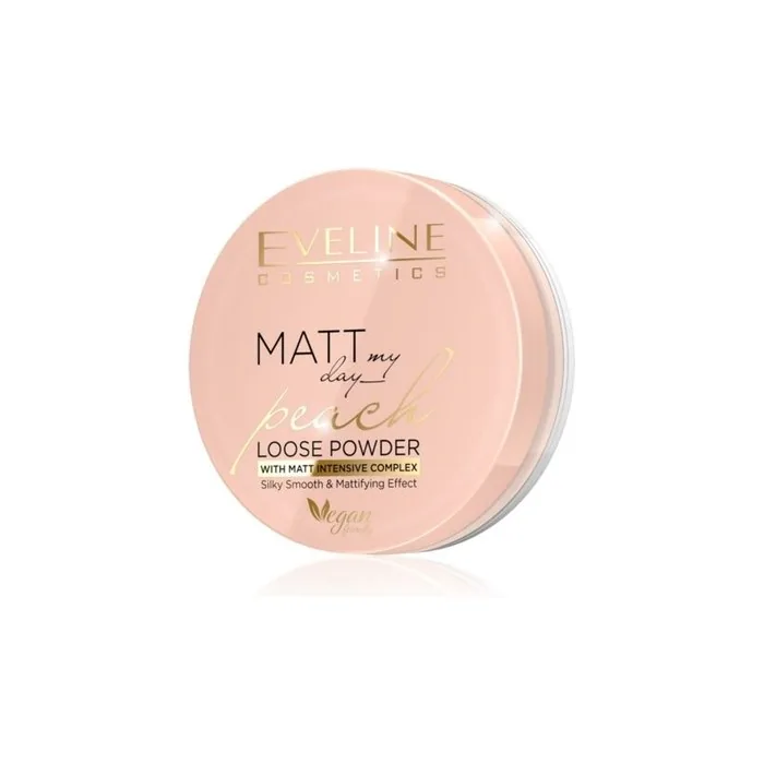 Matt My Day Peach Loose Powder Mattifying Setting Powder
